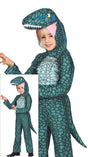 Déguisement Raptor Enfant - Capuche, Queue et Combinaison