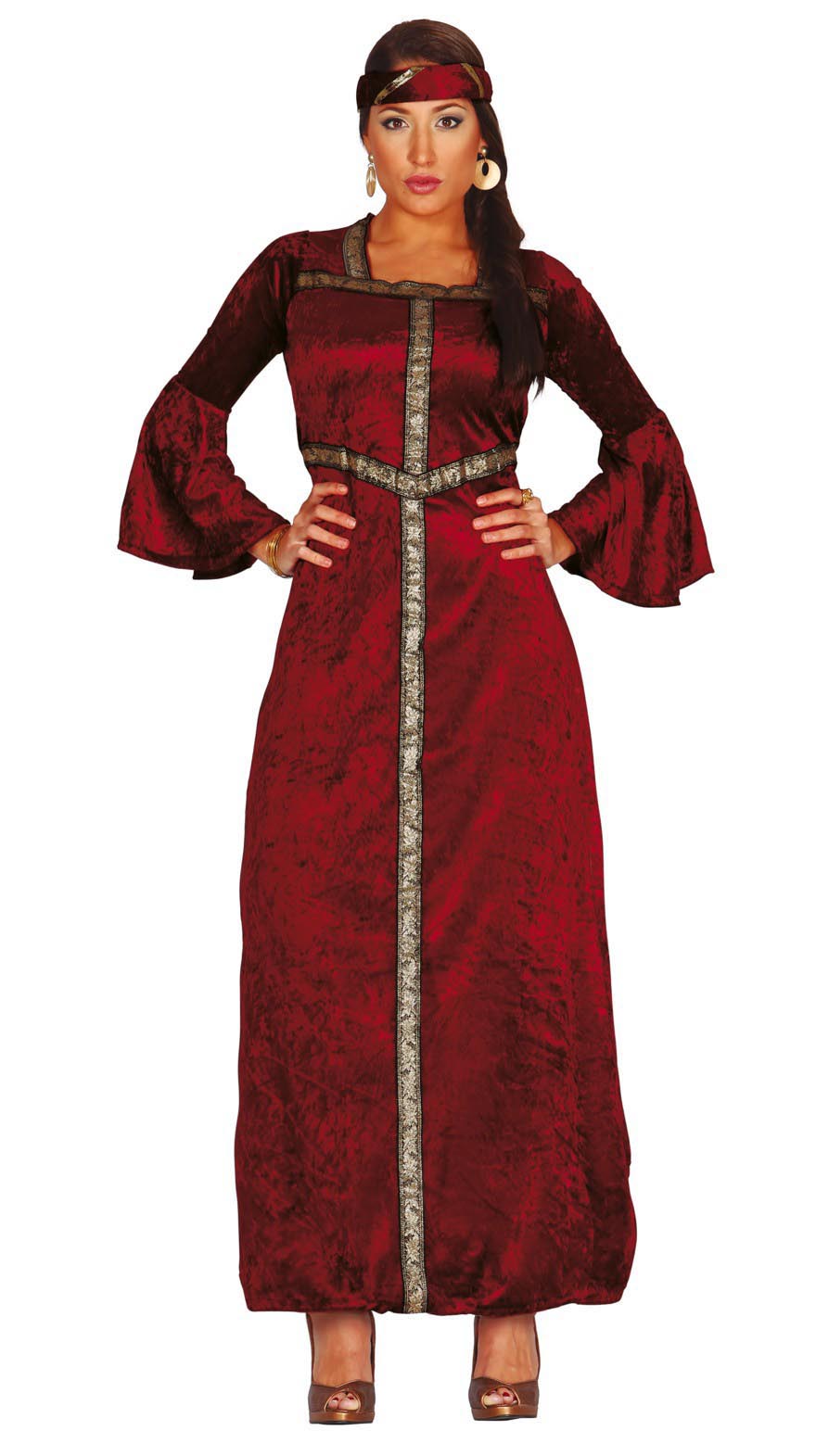 Déguisement Princesse Renaissance Femme - Bandeau et Robe