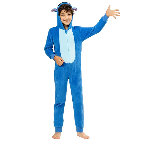 Déguisement Stitch Enfant - Combinaison Onesie Officielle Disney