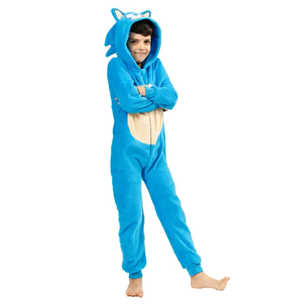 Déguisement Sonic the Hedgehog Enfant - Combinaison Onesie Officielle SEGA
