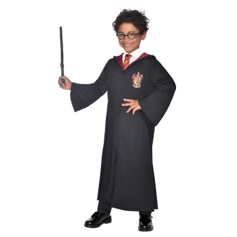 Déguisement Officiel Harry Potter Enfant - Robe Gryffondor, Baguette et Lunettes