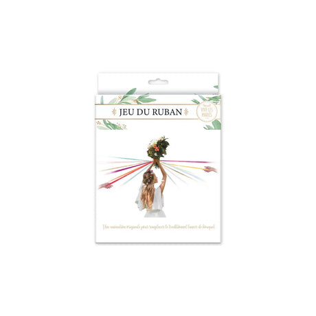 Animation Mariage Jeu des Rubans - Kit de 15 Rubans Multicolores