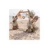 Arche en Bois Hexagonale Double - Décoration Cérémonie Laïque (2 x 2,45 m)