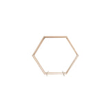 Arche en Bois Hexagonale Double - Décoration Cérémonie Laïque (2 x 2,45 m)