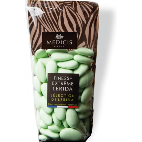 Dragées Amandes Lérida Blanc "Finesse Extrême" Médicis - Sachet 250g