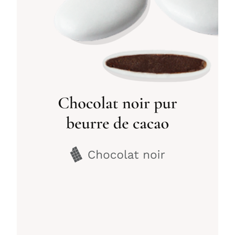 Médicis : L’Éclat du Noir – Dragées Décor (250g)
