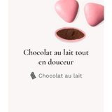 Médicis : Petits Cœurs Chocolat au Lait (250g)