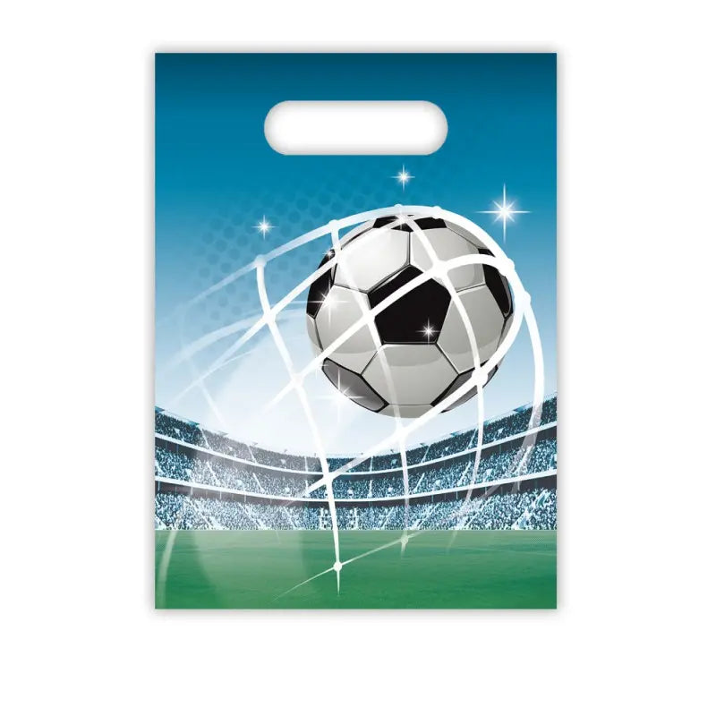Sacs Cadeaux "Football Fans" : Le Trophée de Vos Invités (Lot de 6)