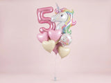 Bouquet de Ballons "Licorne Enchantée" - Anniversaire Fille - Livraison 06