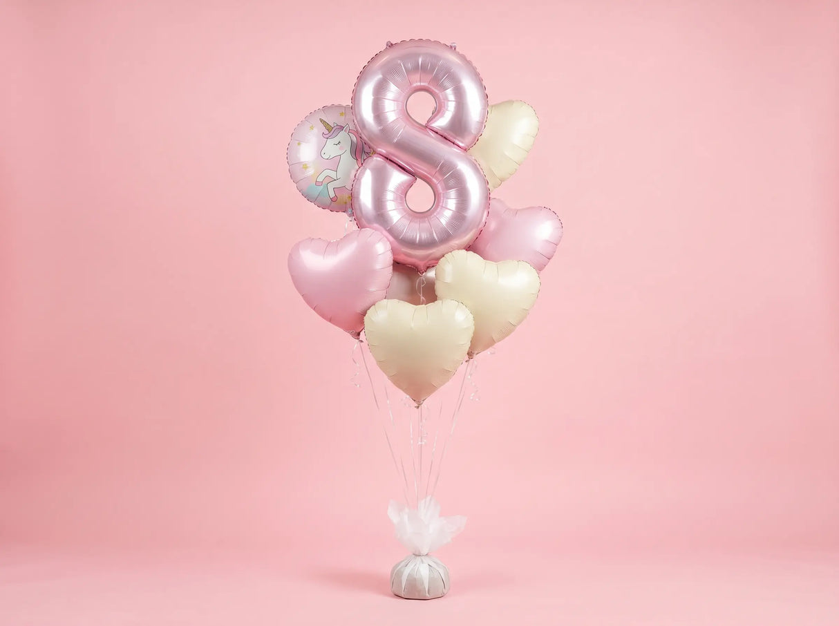 Bouquet de Ballons "Licorne Enchantée" - Anniversaire Fille - Livraison 06