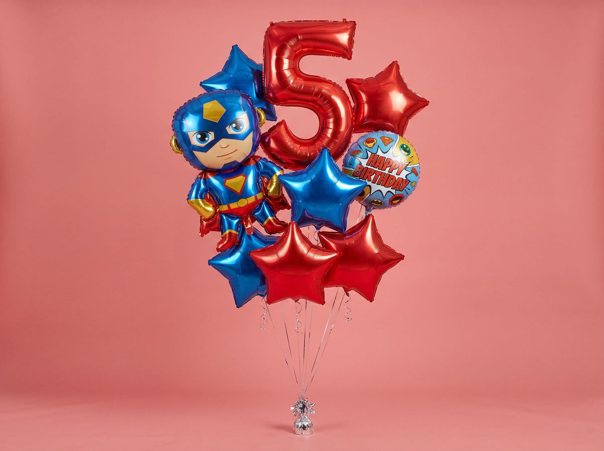 Bouquet de Ballons "Marvel Super-Héros" - Anniversaire Garçon - Livraison 06