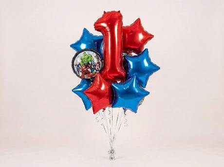 Bouquet de Ballons "Marvel Super-Héros" - Anniversaire Garçon - Livraison 06