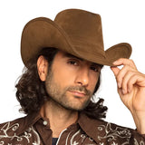 Chapeau de Cowboy "Wyoming" Brun – Accessoire Western Intemporel