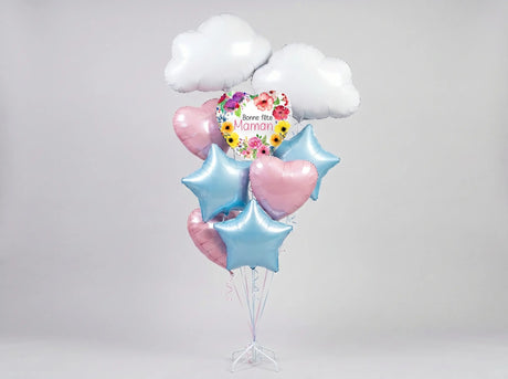 Bouquet de Ballons "Fleurs & Printemps" - Fête des Mères - Livraison 06