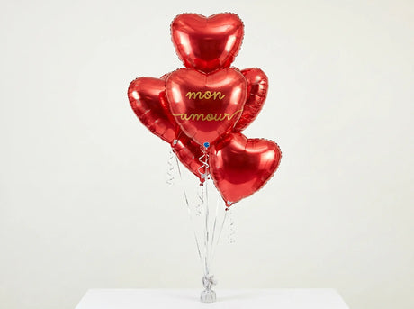 Bouquet de Ballons "Amour Passion" - Décoration Romantique - Livraison 06