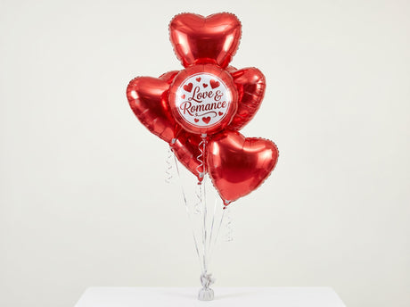 Bouquet de Ballons "Amour Passion" - Décoration Romantique - Livraison 06
