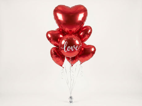Bouquet de Ballons "Amour Passion" - Décoration Romantique - Livraison 06