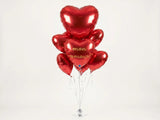 Bouquet de Ballons "Amour Passion" - Décoration Romantique - Livraison 06