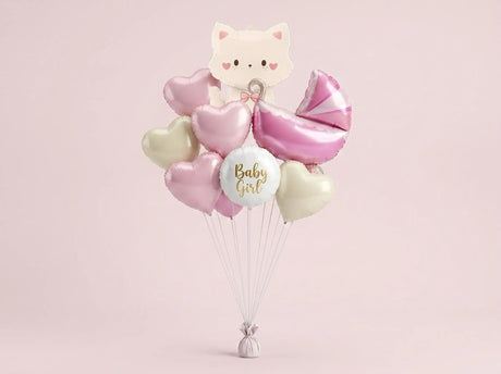 Bouquet de Ballons "Baby Girl" - Naissance Fille - Livraison 06