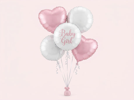Bouquet de Ballons "Baby Girl" - Naissance Fille - Livraison 06
