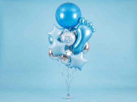 Bouquet de Ballons "Baby Boy" - Naissance Garçon - Livraison 06
