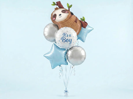 Bouquet de Ballons "Baby Boy" - Naissance Garçon - Livraison 06