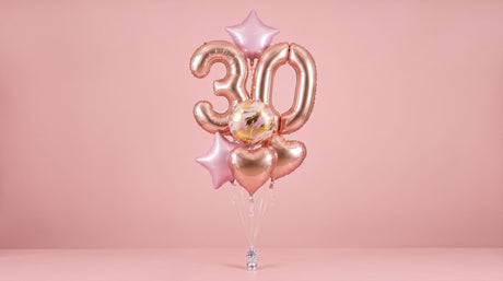 Bouquet de Ballons "Paillettes & Glamour" - Anniversaire Adulte - Livraison 06