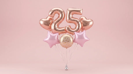 Bouquet de Ballons "Paillettes & Glamour" - Anniversaire Adulte - Livraison 06