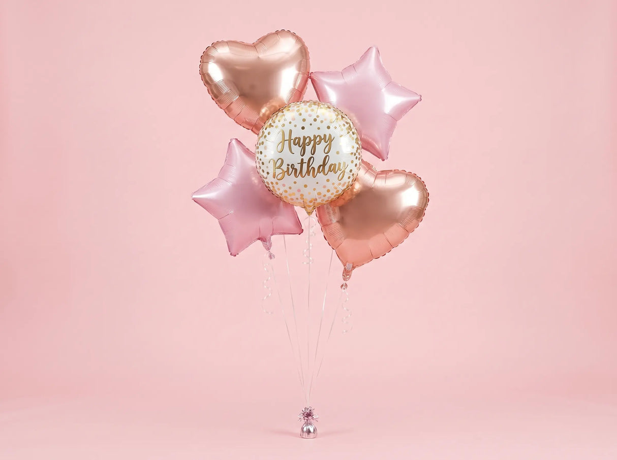 Bouquet de Ballons "Paillettes & Glamour" - Anniversaire Adulte - Livraison 06