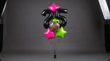 Bouquet de Ballons "Néon & Fluo" - Anniversaire Adulte - Livraison dans le 06