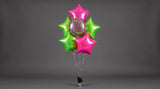 Bouquet de Ballons "Néon & Fluo" - Anniversaire Adulte - Livraison dans le 06