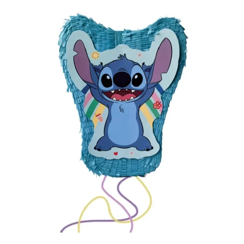 Pinata Papier 3D Stitch – L'escapade tropicale et festive