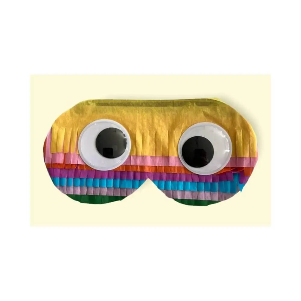 Masque pour Piñata en Papier « Fun Eyes » (8 x 16 cm) – Le suspense à l'aveugle !