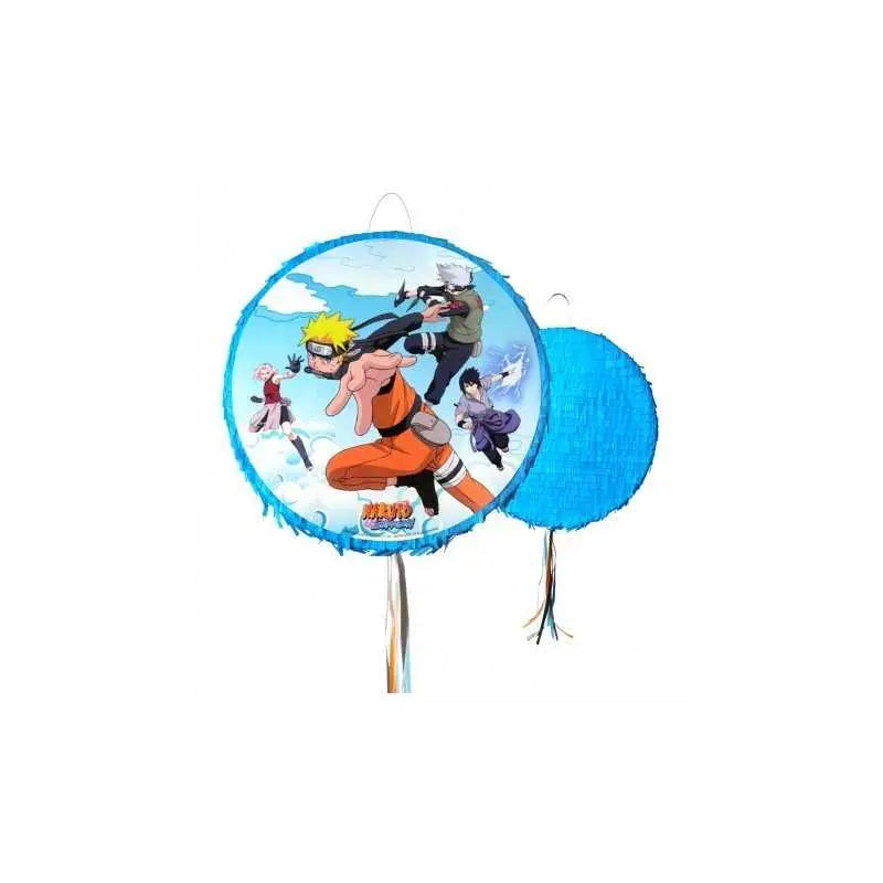Piñata Ronde « Naruto Shippuden » à tirer (40 cm) – Libérez le ninja qui est en vous !