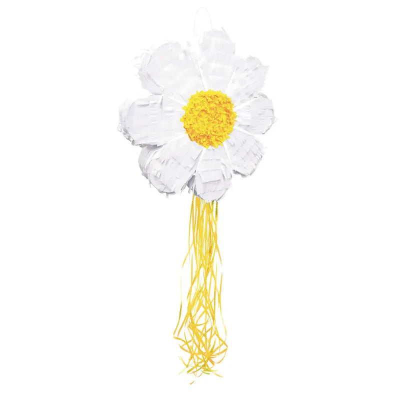 Piñata Silhouette « Marguerite Hippy Party » (39 x 10 x 39 cm) – Peace, love et gourmandises !