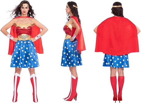 Déguisement Premium Wonder Woman pour Femme – Costume DC Comics