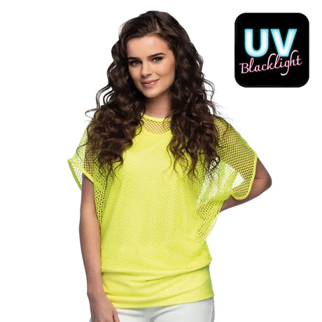 Top en Résille Fluo (Plusieurs Couleurs Disponibles)