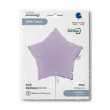 Ballon étoile mat - 43 cm - Gonflage Hélium en boutique