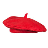Béret Rouge Style Français – Accessoire Déguisement Parisien & Soirée Costumée