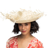 Chapeau de Paille Caribbean – Accessoire Déguisement Tropical & Soirée Été