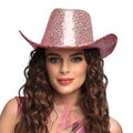 Chapeau Cowboy Pailleté Rodeo Party (Argent, Or ou Rose) – Soirée Western & Bal Costumé