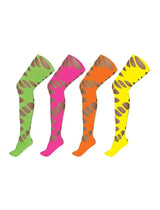Collant Troué Fluo Néon (4 Coloris au Choix) – Accessoire Déguisement Soirée Fluo & Bal des Fous