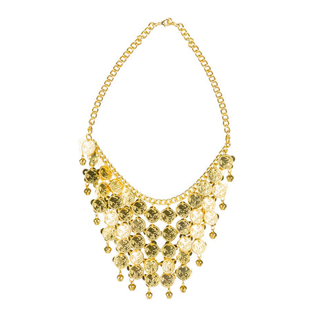 Collier Doré Femme – Accessoire Déguisement Chic & Soirée Été