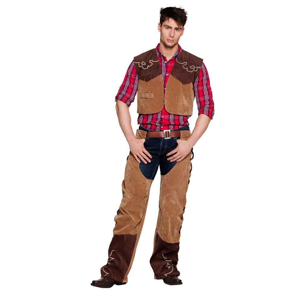 Costume Cowboy Homme Complet – Déguisement Western & Soirée Thématée Adulte
