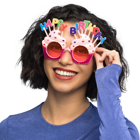 Lunettes Happy Birthday – Accessoire Anniversaire Adulte & Soirée Costumée