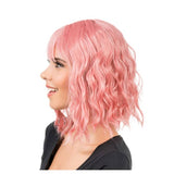 Perruque Courte Ondulée avec Frange – 4 Coloris au Choix pour Soirée Costumée