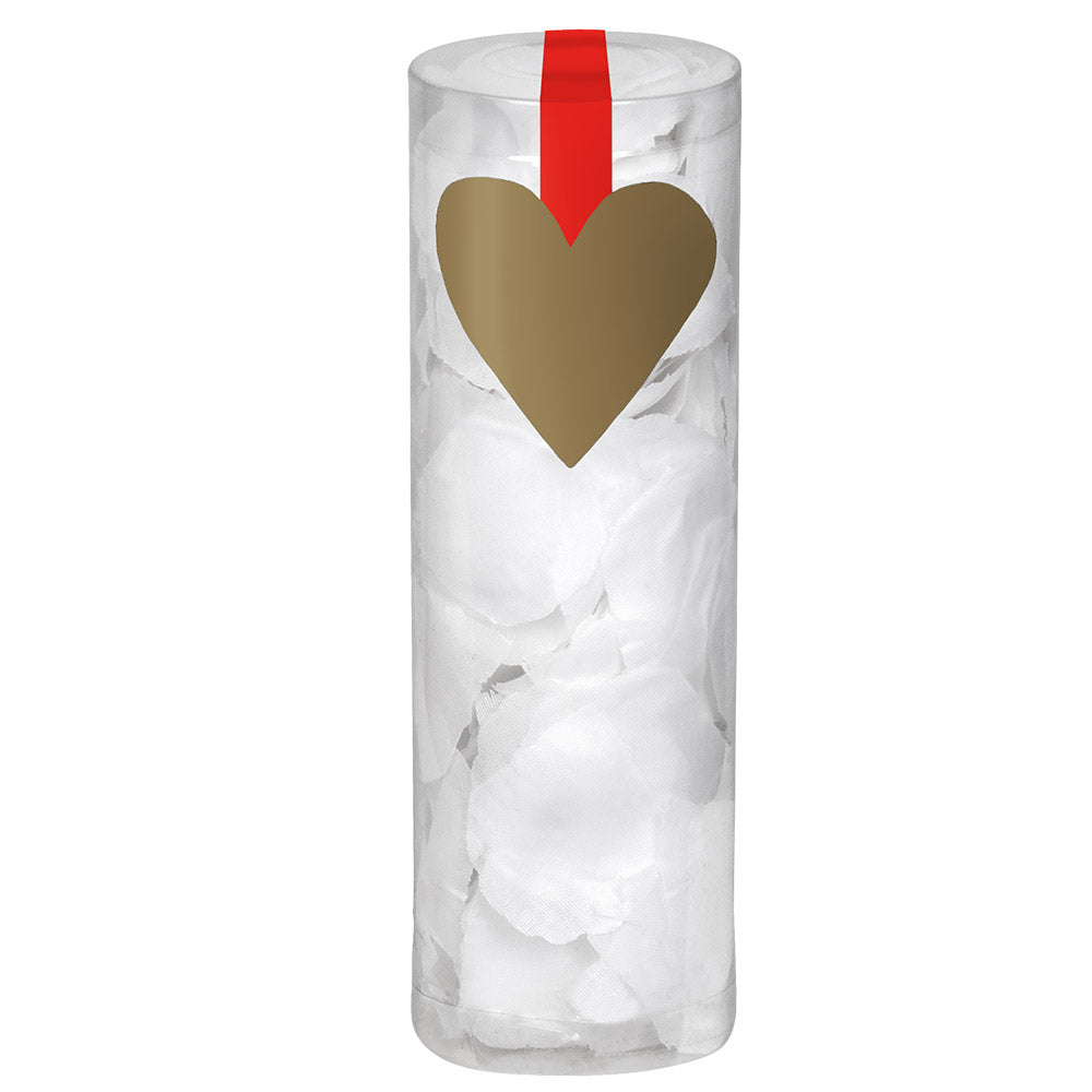 Set 288 Pétales Blancs en Polyester – Décoration Mariage PACS & Salle de Fête