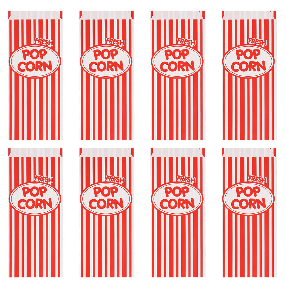 Set 8 Sacs Papier Pop-Corn – Décoration Buffet Anniversaire Enfant & Adulte
