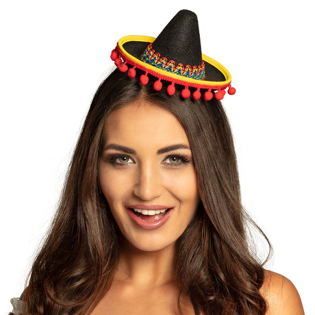 Tiare Mexicaine – Accessoire Déguisement Thème Mexicain & Anniversaire Adulte