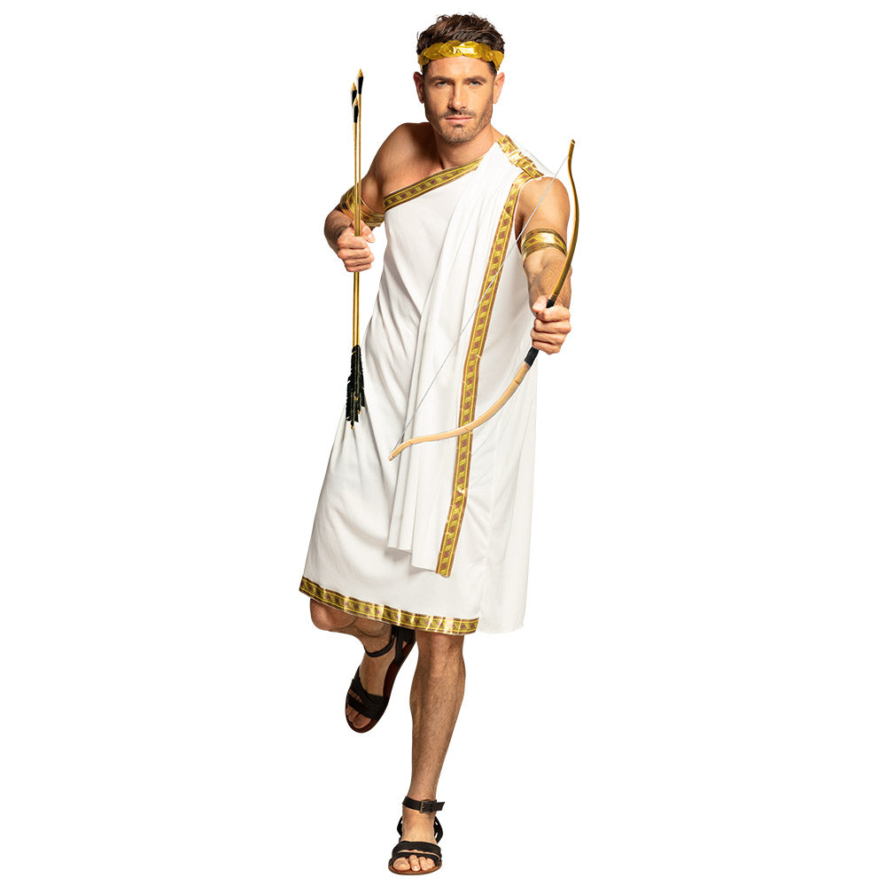Costume Éros Grec Homme Tailles M & L – Déguisement Antique & Soirée Costumée